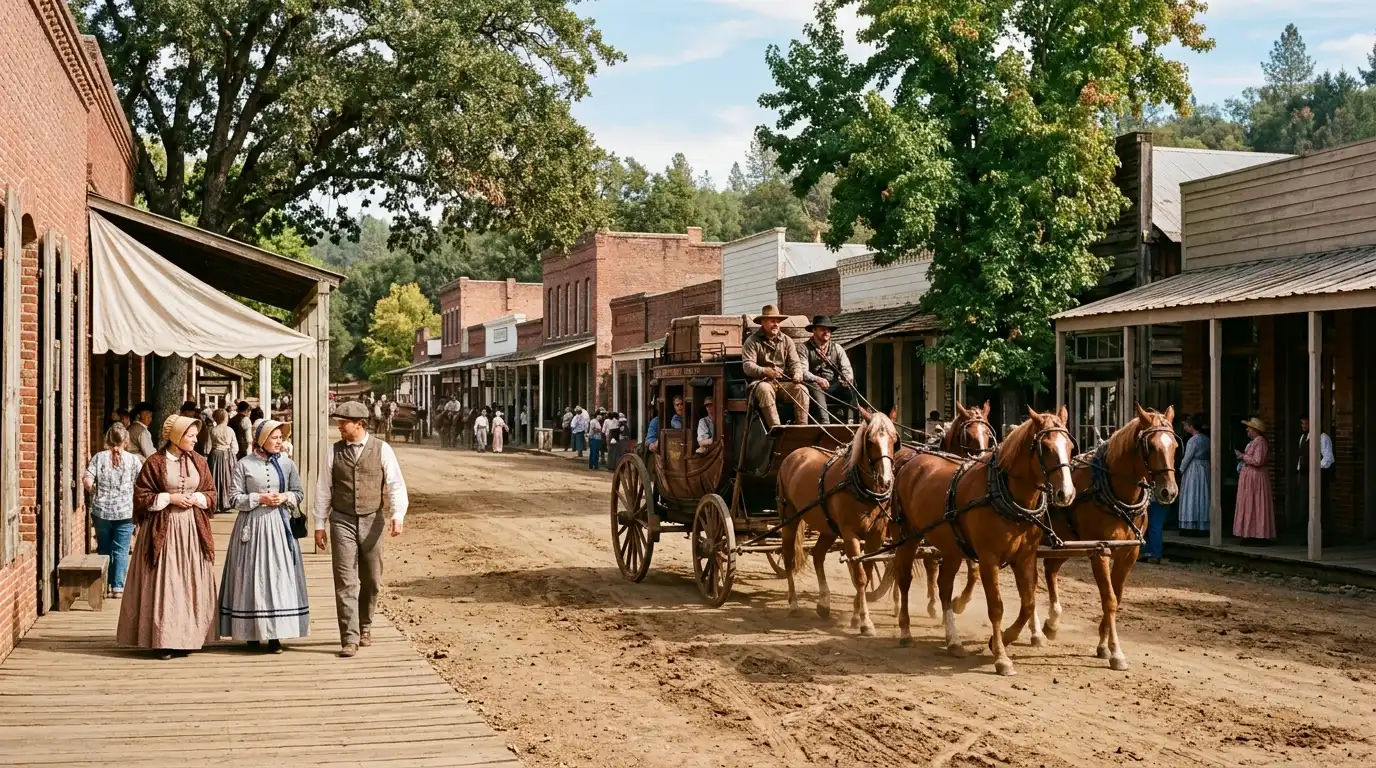 A Complete Guide to Exploring Historic Gold Rush Towns in Tuolumne County Columbia State Historic Park